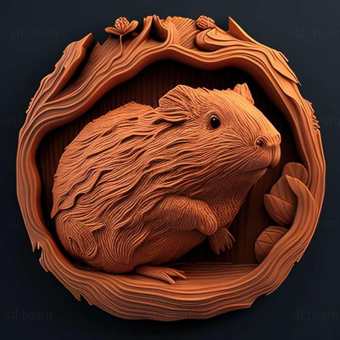 3D model guinea pig (STL)